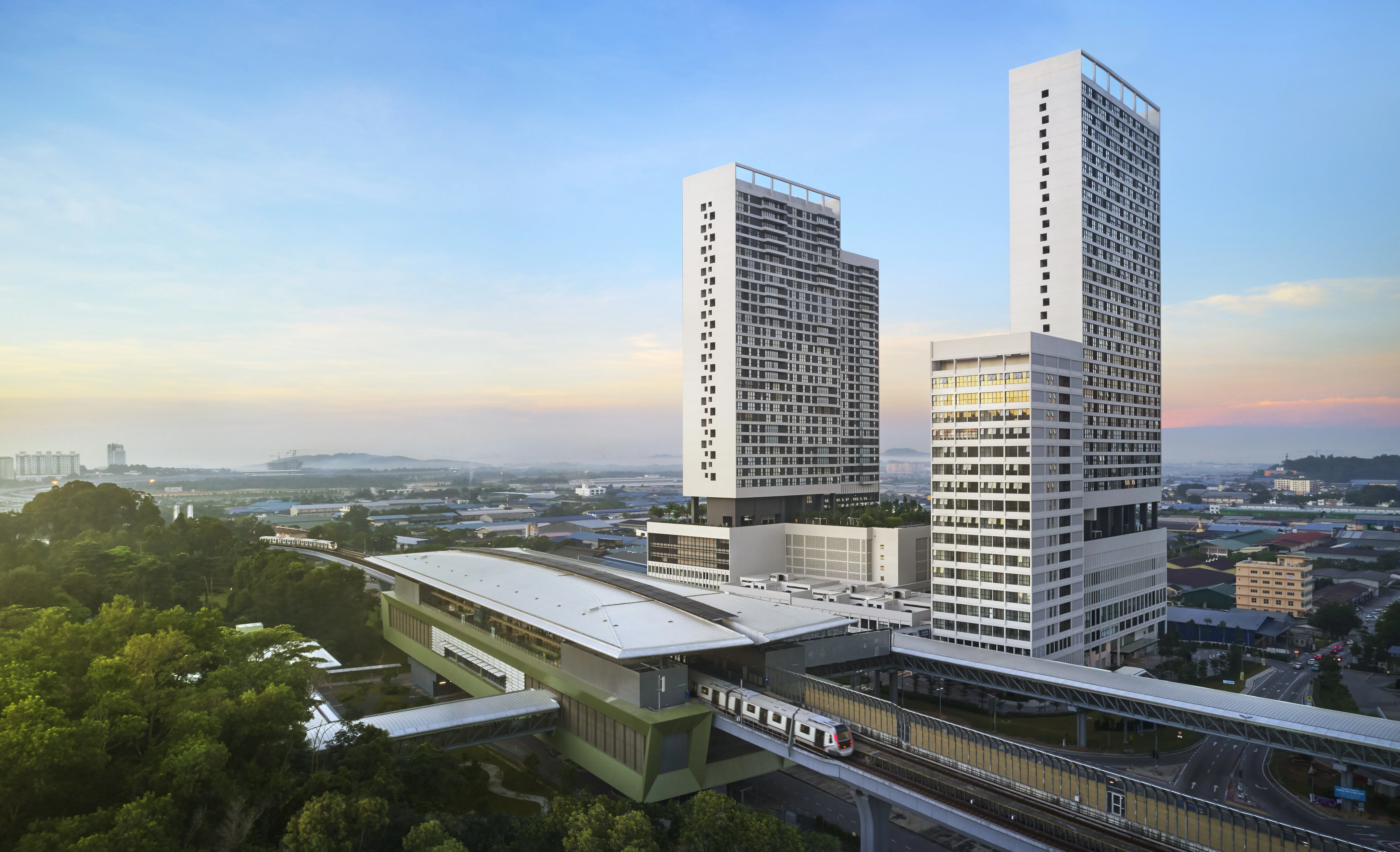 Exterior view of The Sqwhere project by Asima Architects