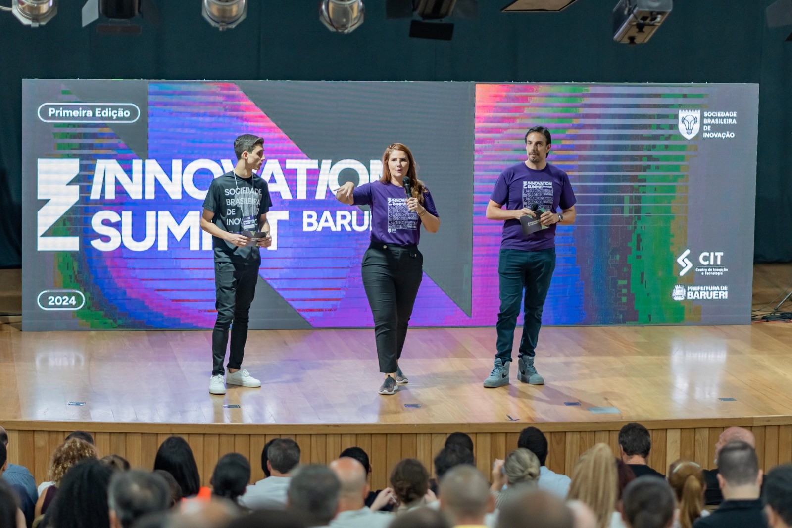 image of man in front a painting