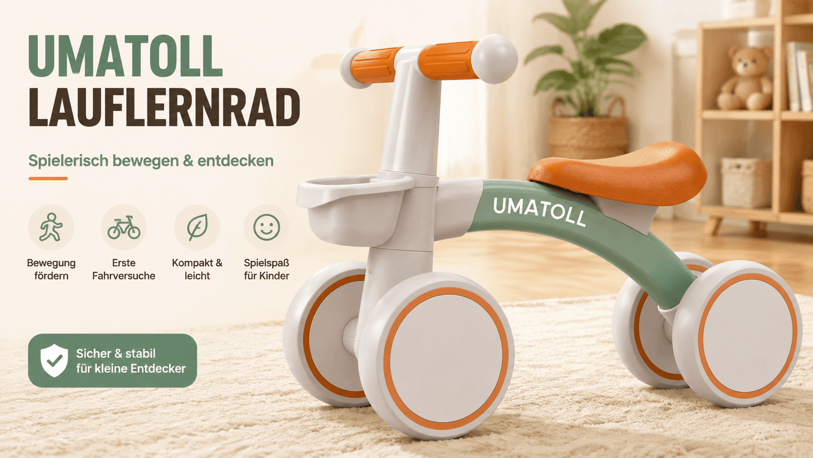 UMATOLL Lauflernrad