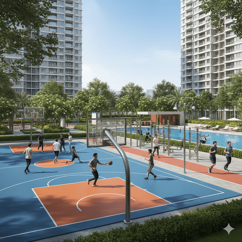 Integrated sports and fitness zones M3M GIC
