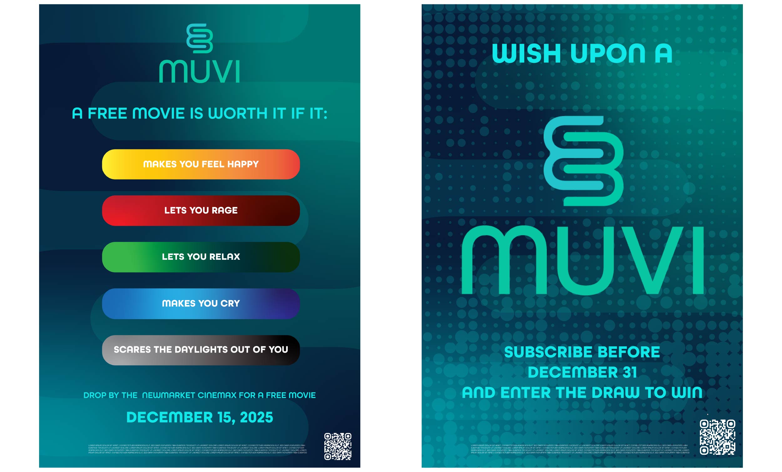 muvi promotional material design