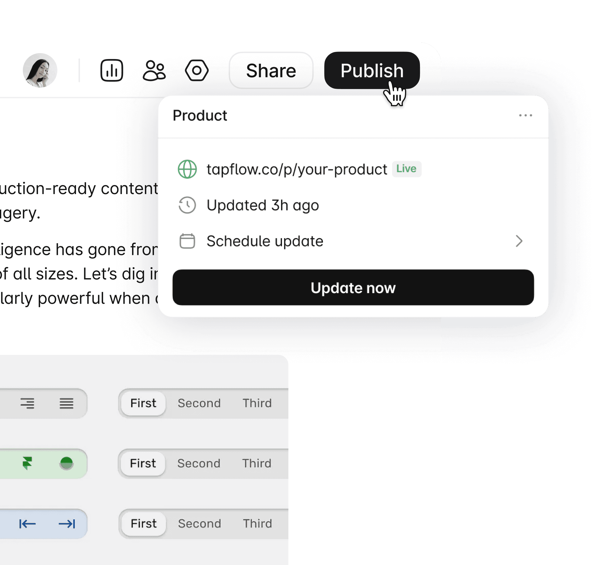 An image of Freelio's budget ui