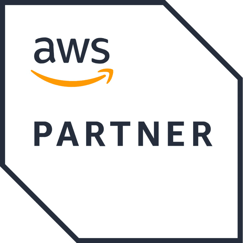 Rosnium's AWS Partnership Badge.