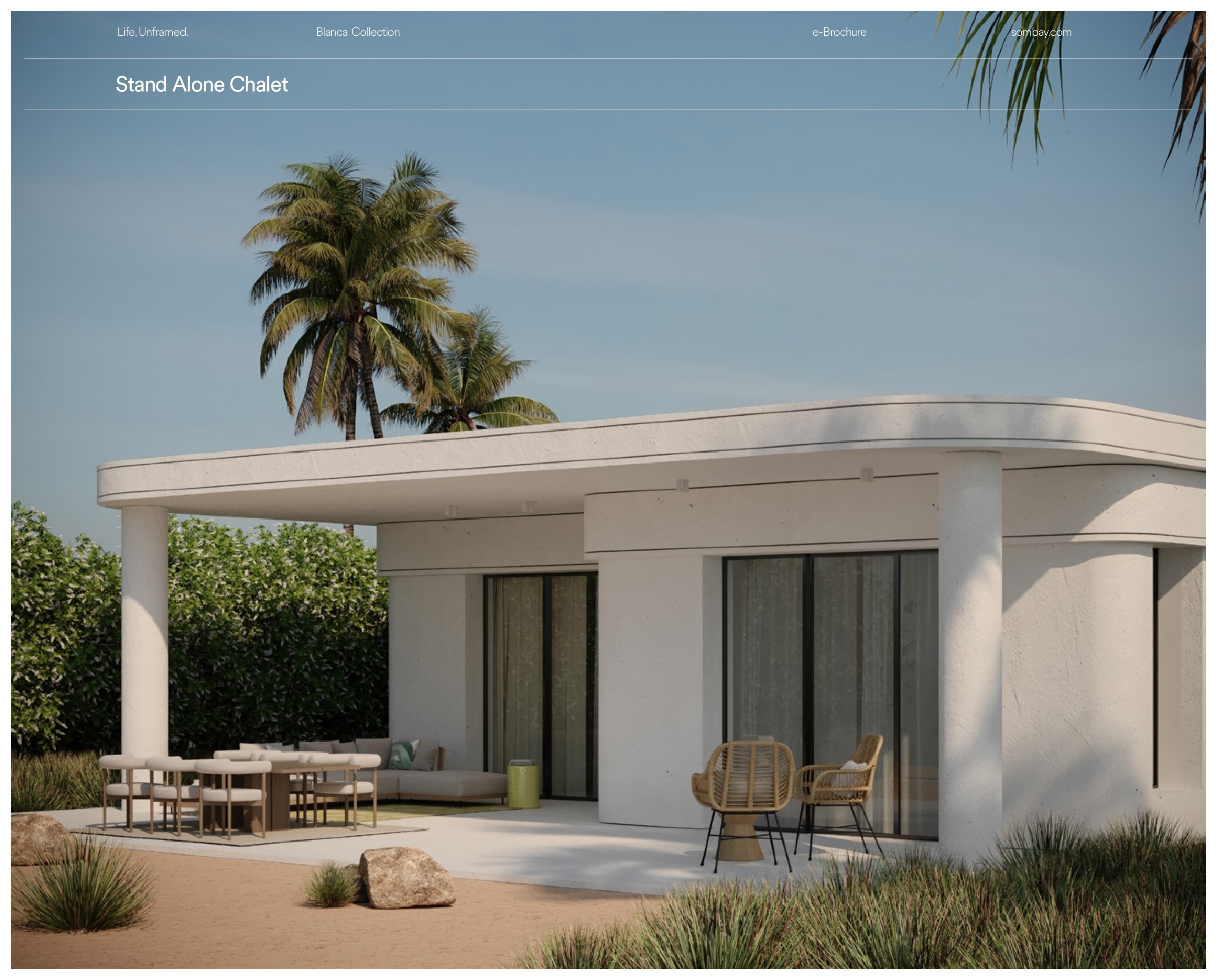 modern house with big windows