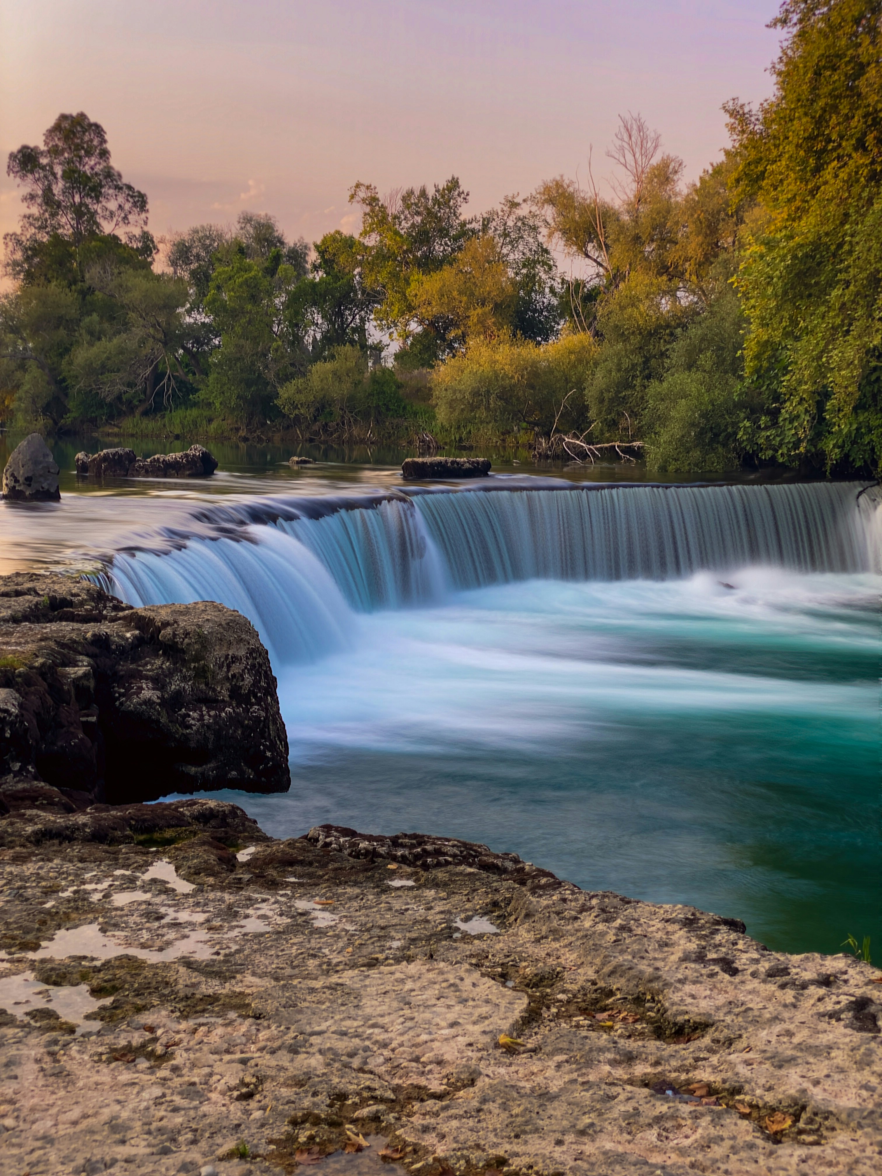 Manavgat Waterfall natural attraction near Side Antalya