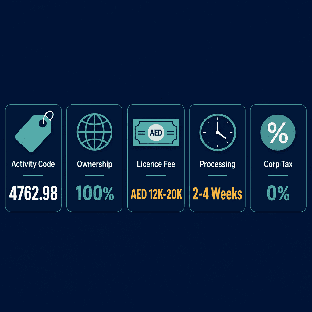 Infographic: Apply for a Visual Recorded Media Trading License in Dubai