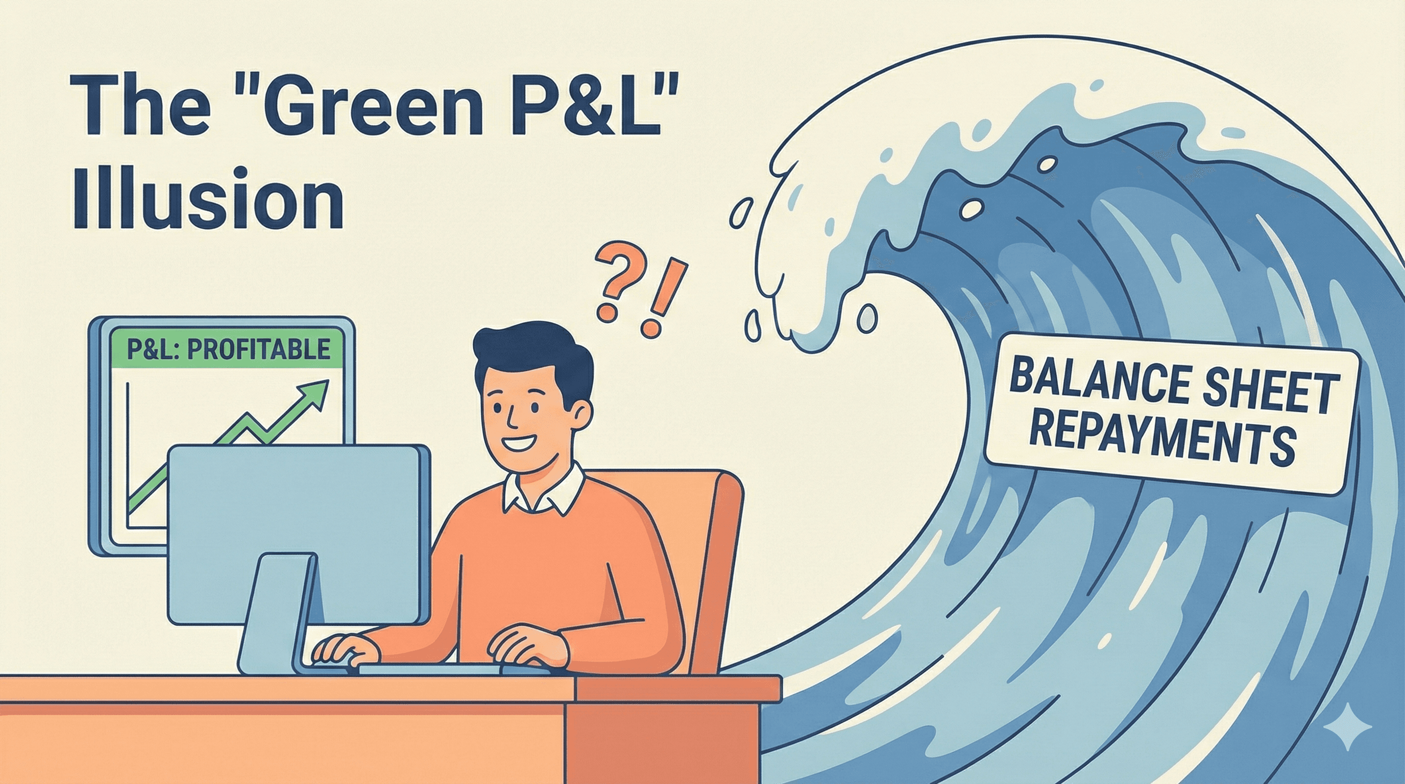 Startup budget hiding balance sheet obligations and hidden financial risks