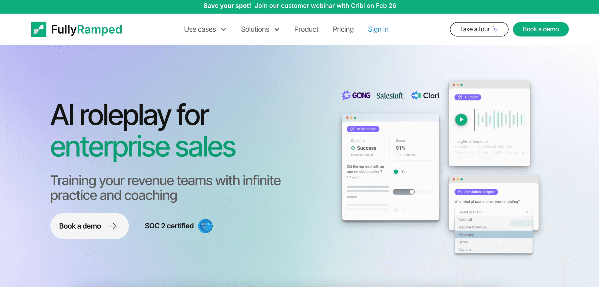 fullyramped homepage