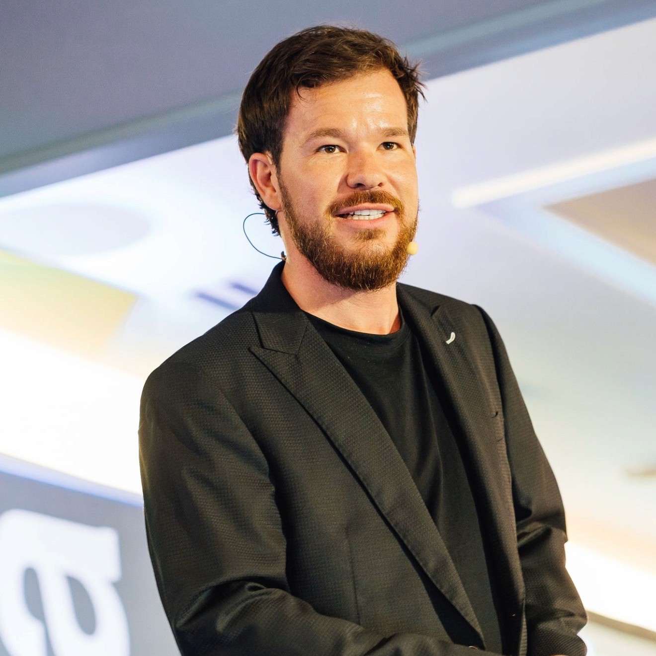 Young girl smiling at the camera