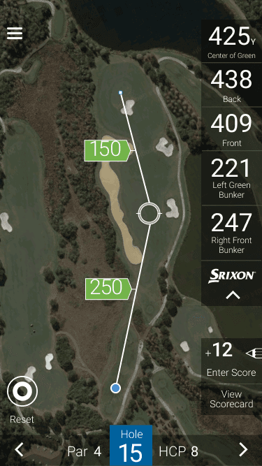 GOLFNOW app home