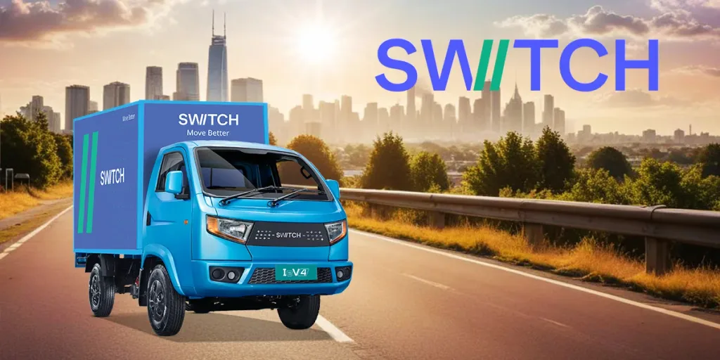 SWITCH electric cargo truck for last mile delivery and logistics transportation
