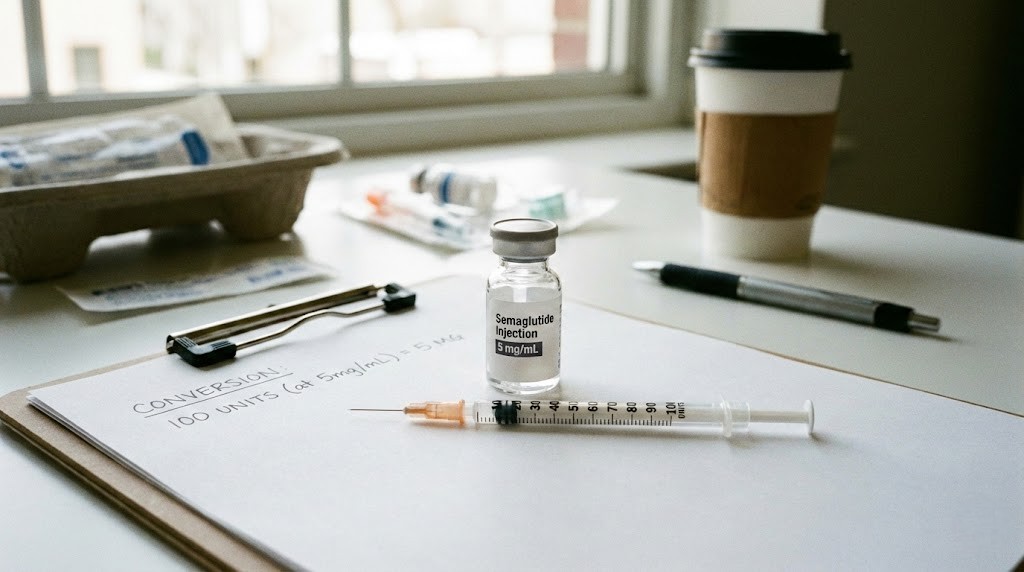 100 units of semaglutide is how many mg