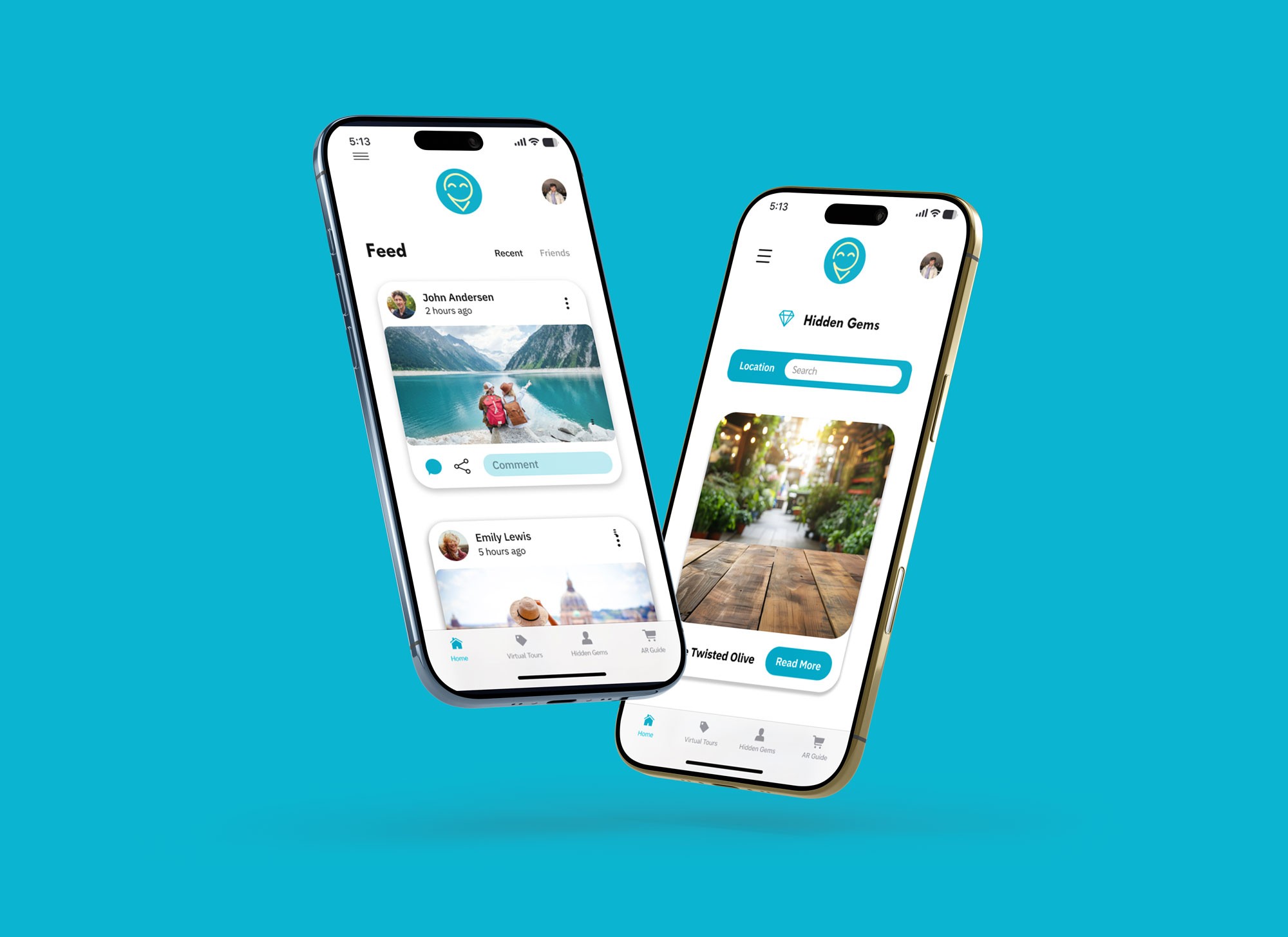 A fluffy gray rabbit rests on a floral chair.