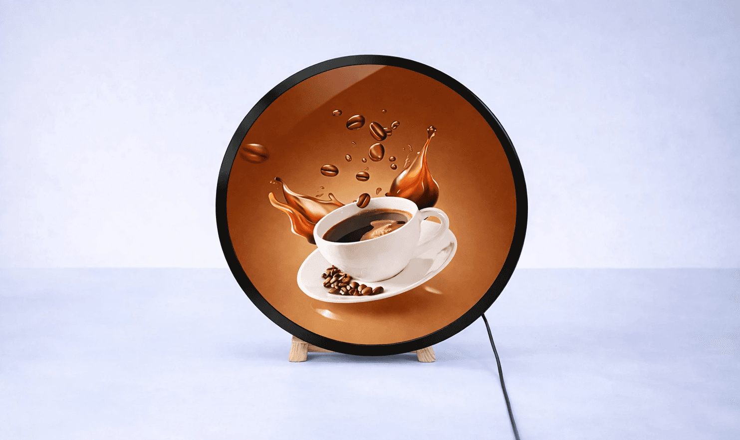 Eye-catching format that doubles as decor.