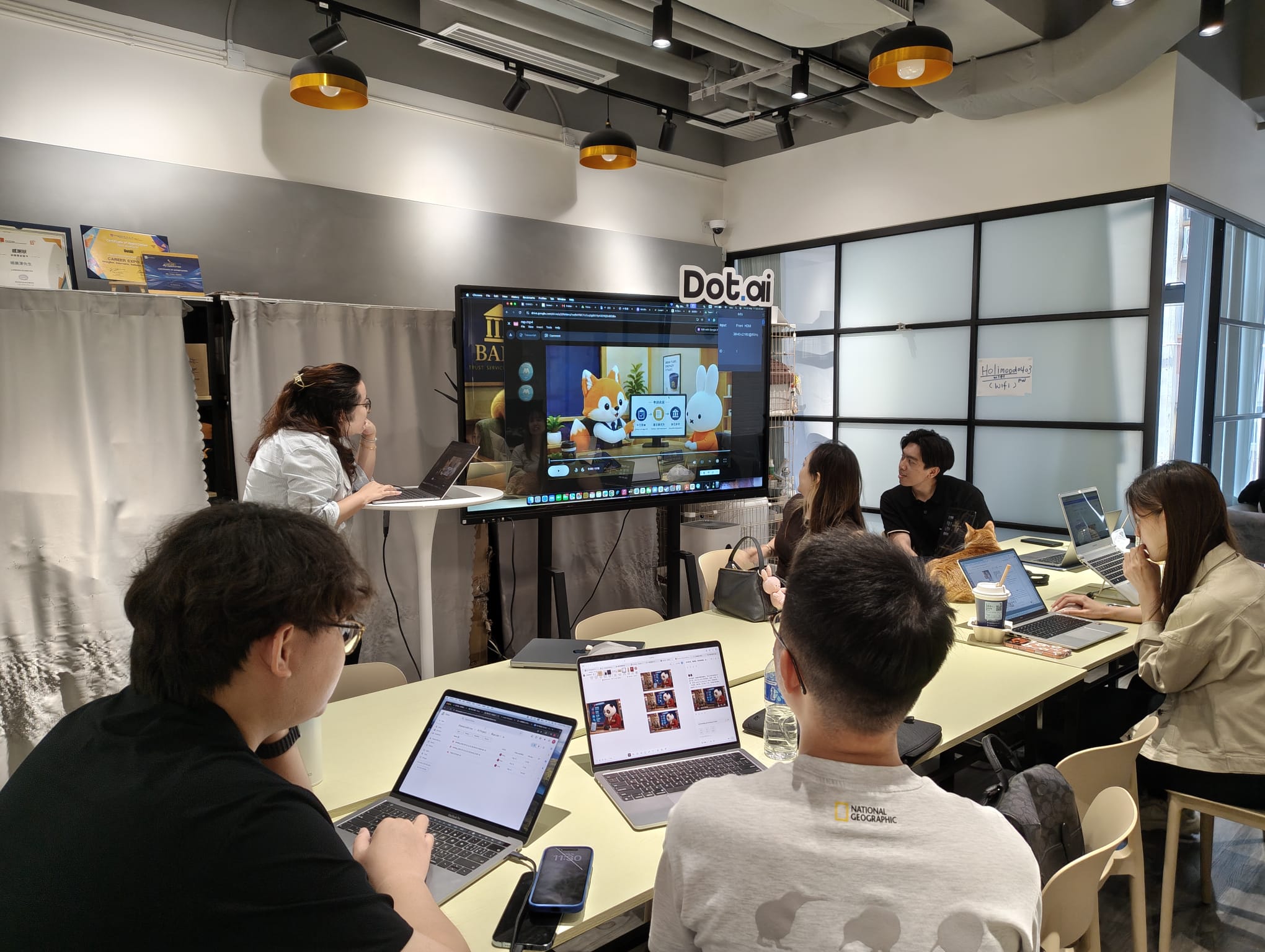 DotAI 為中銀香港團隊舉行香港AI企業培訓和 AI 動畫製作工作坊。