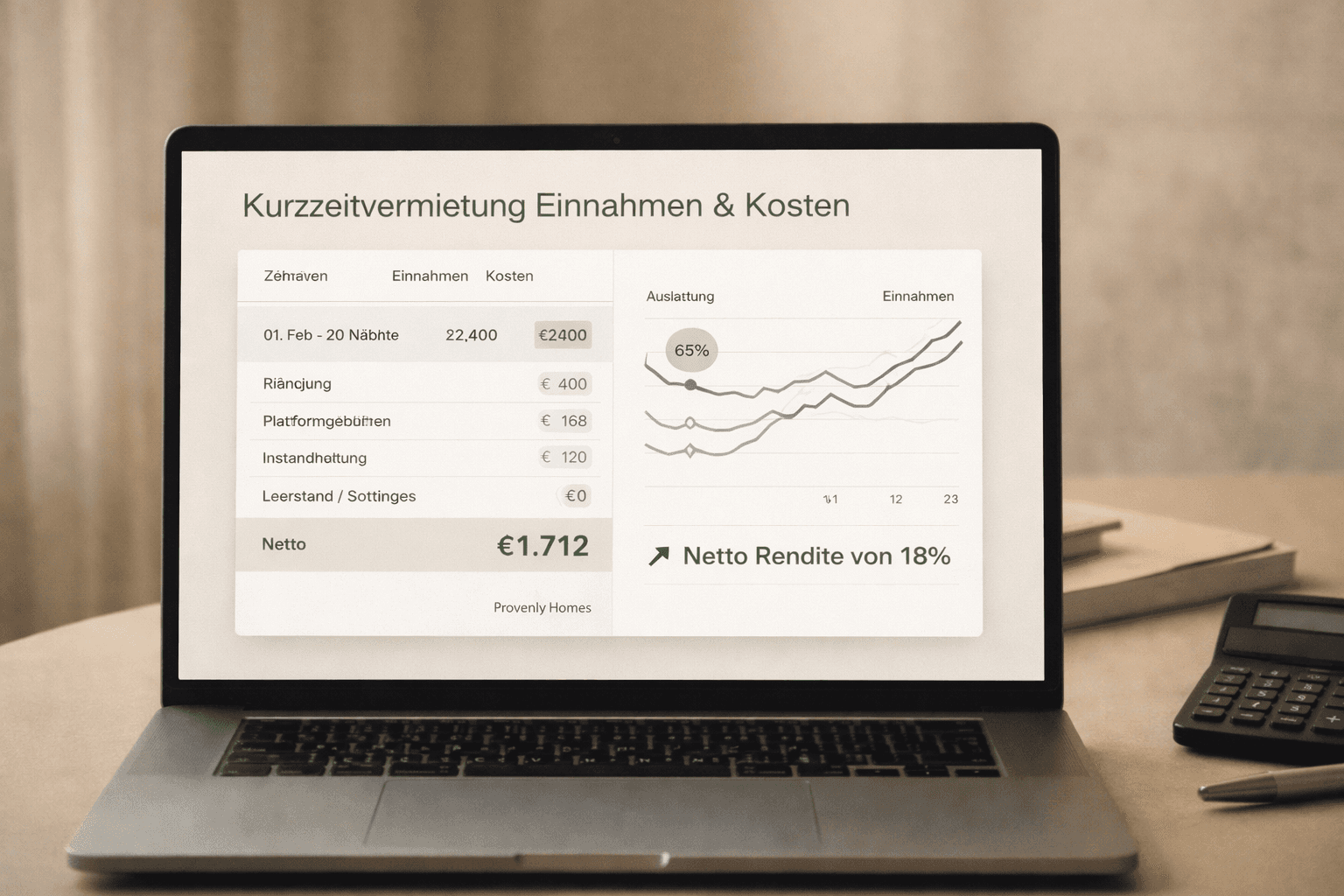 Operative Infrastruktur für erfolgreiche Kurzzeitvermietung
