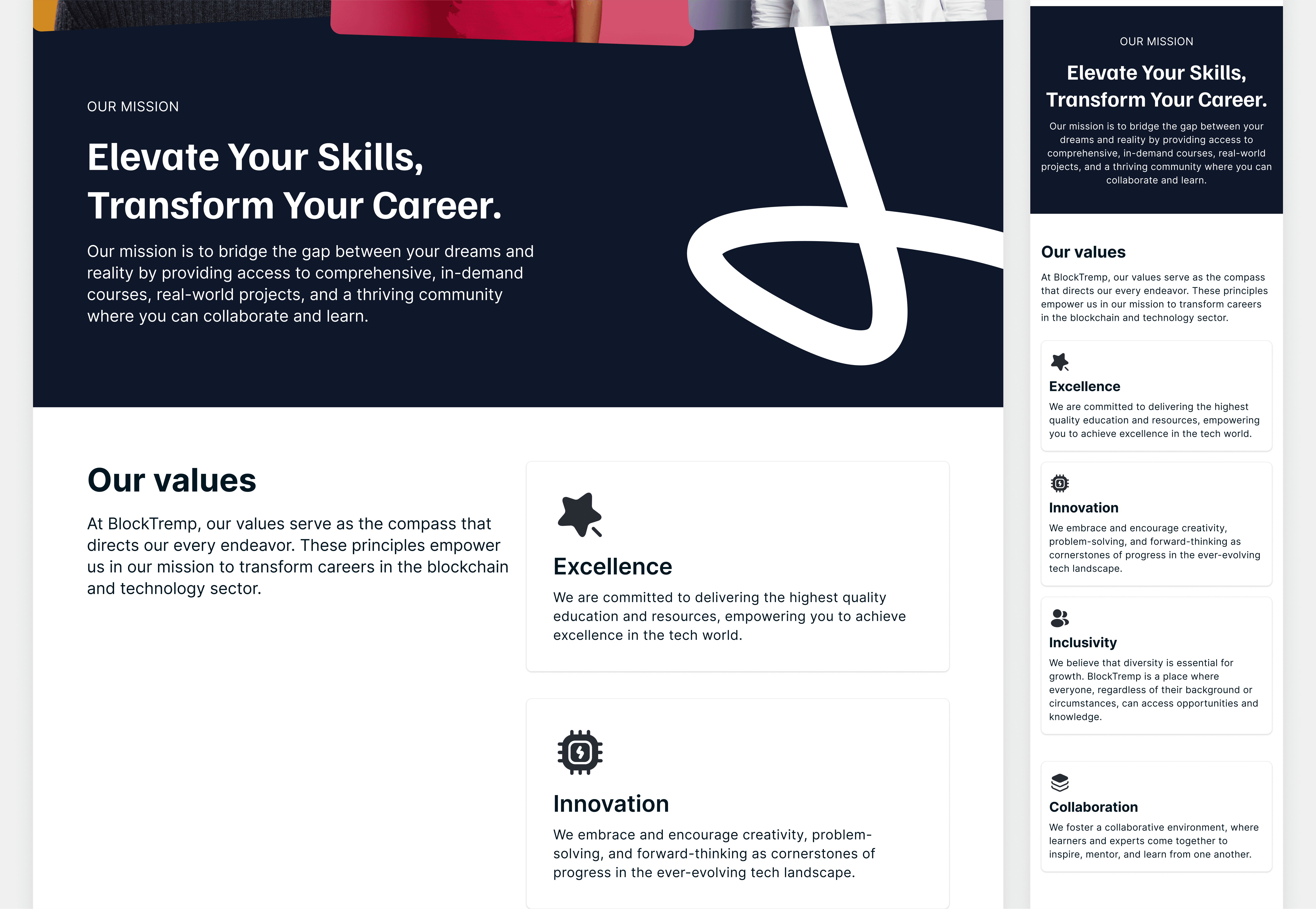 Designing the First Version of BlockTremp; Turning an Idea into a Product Experience 4