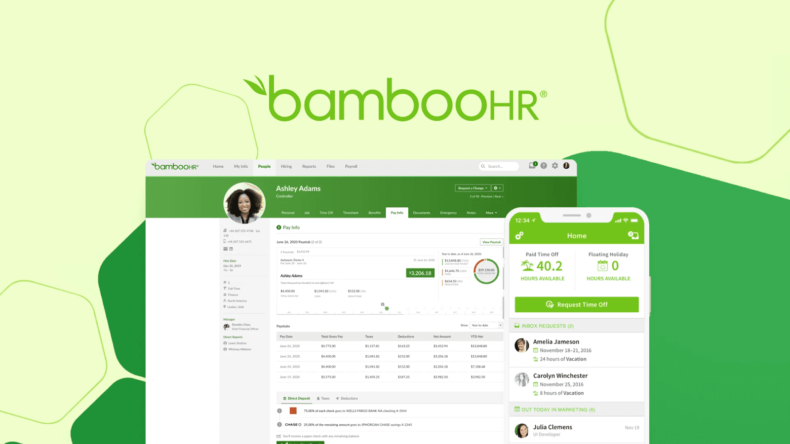 Manage HR for small businesses&nbsp;