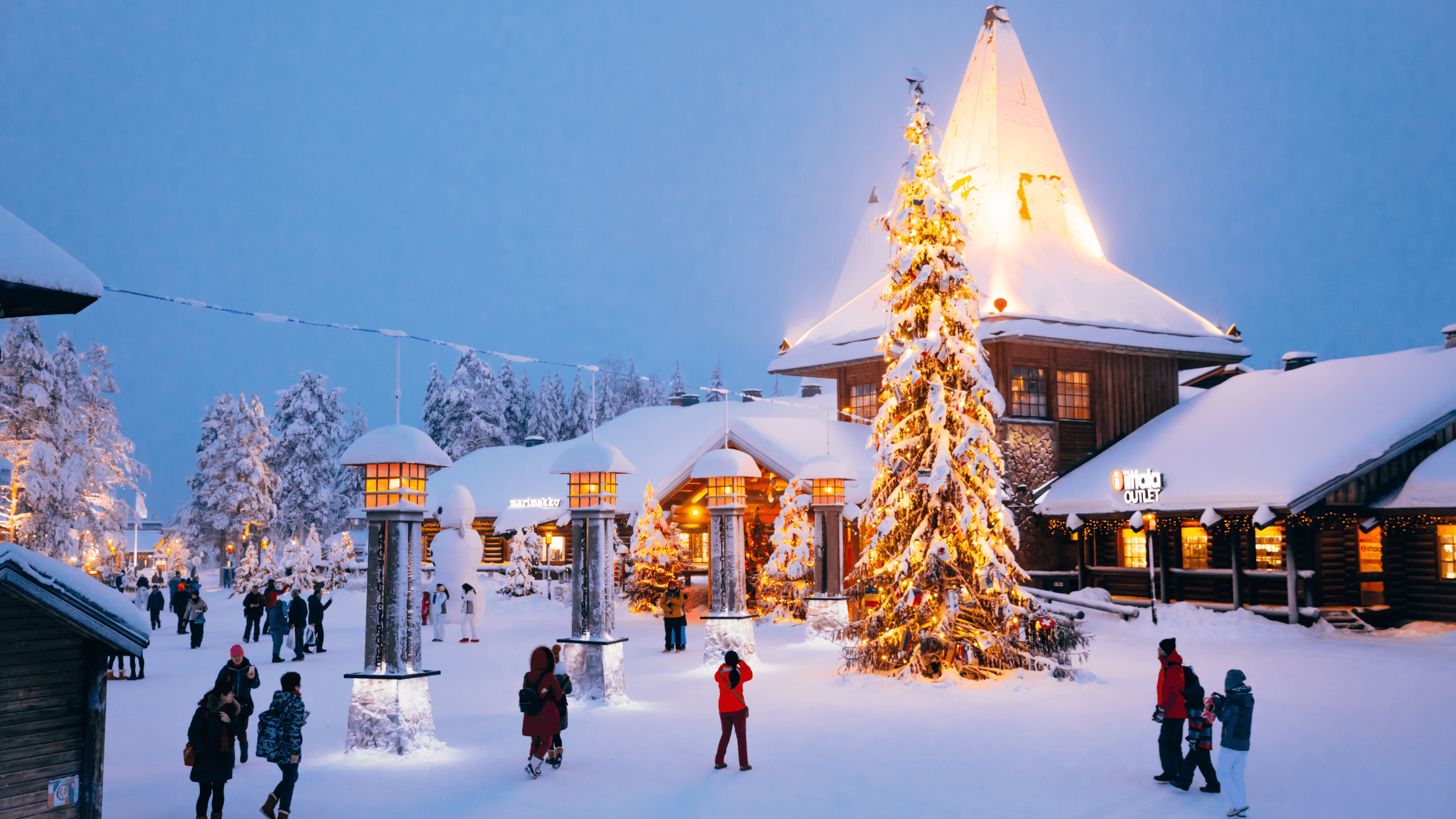 Santa Claus Holiday Village in Rovaniemi
