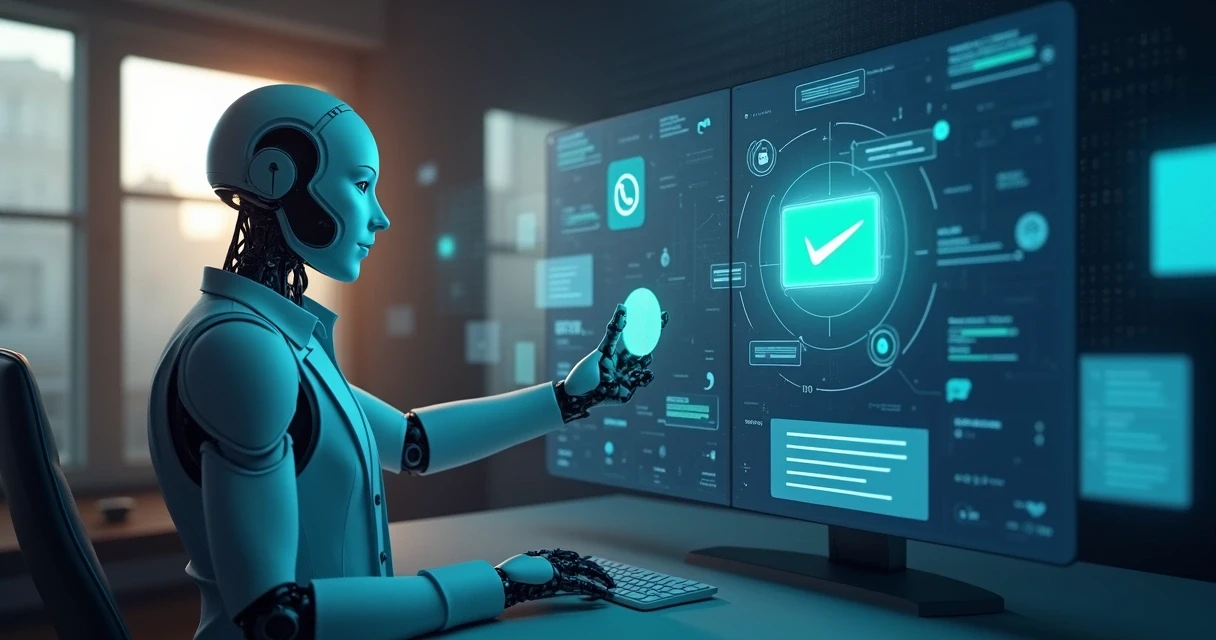 Chatbot com IA automatizando atendimento de vendas digital