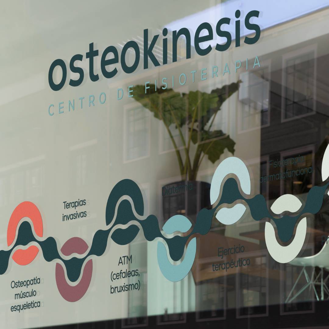 Osteokinesis Gijón - Centro de Fisioterapia - Rebranding by Billber