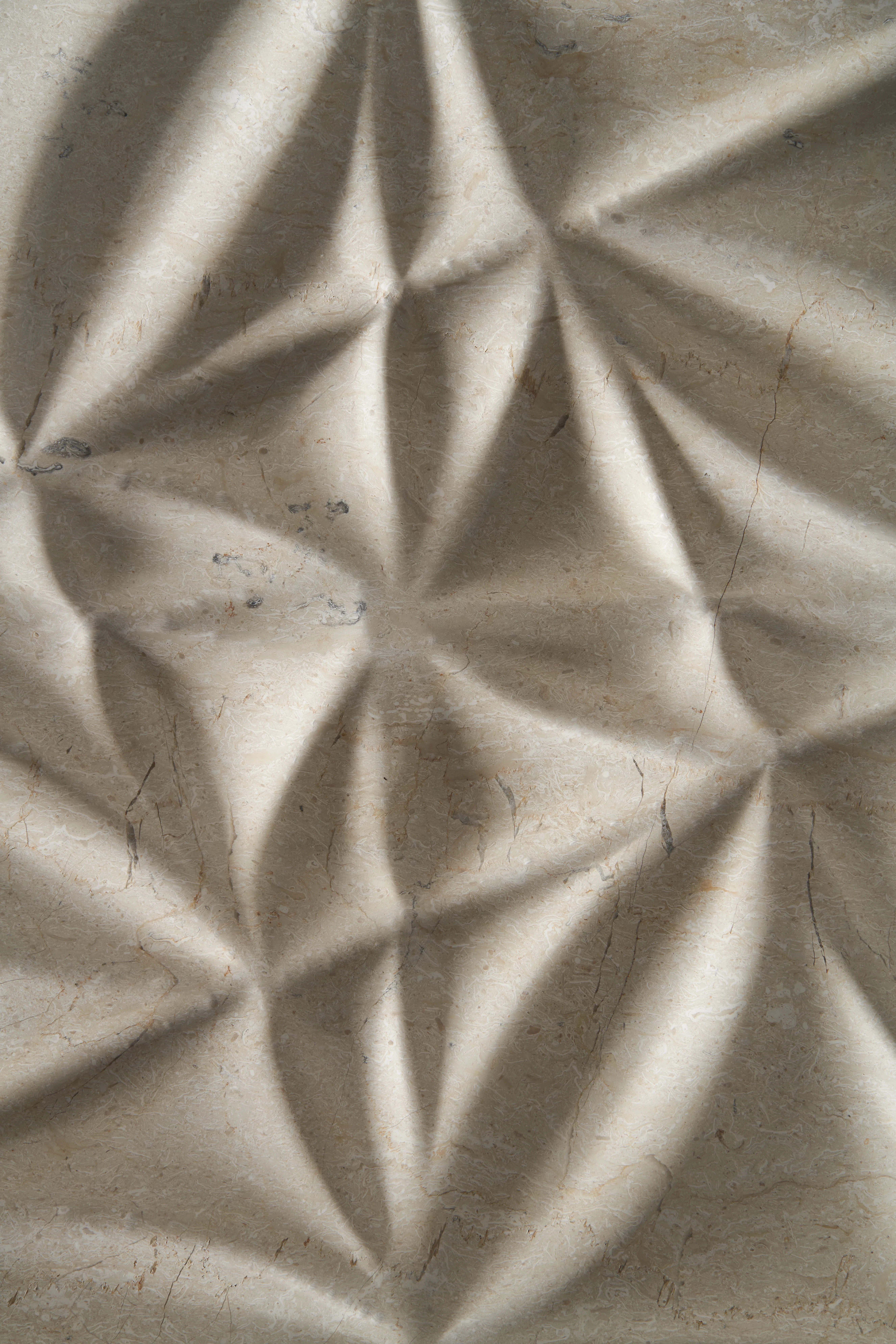 Sculptural Anatolian Heritage Wall Panel Design kemal sayli mermone stone