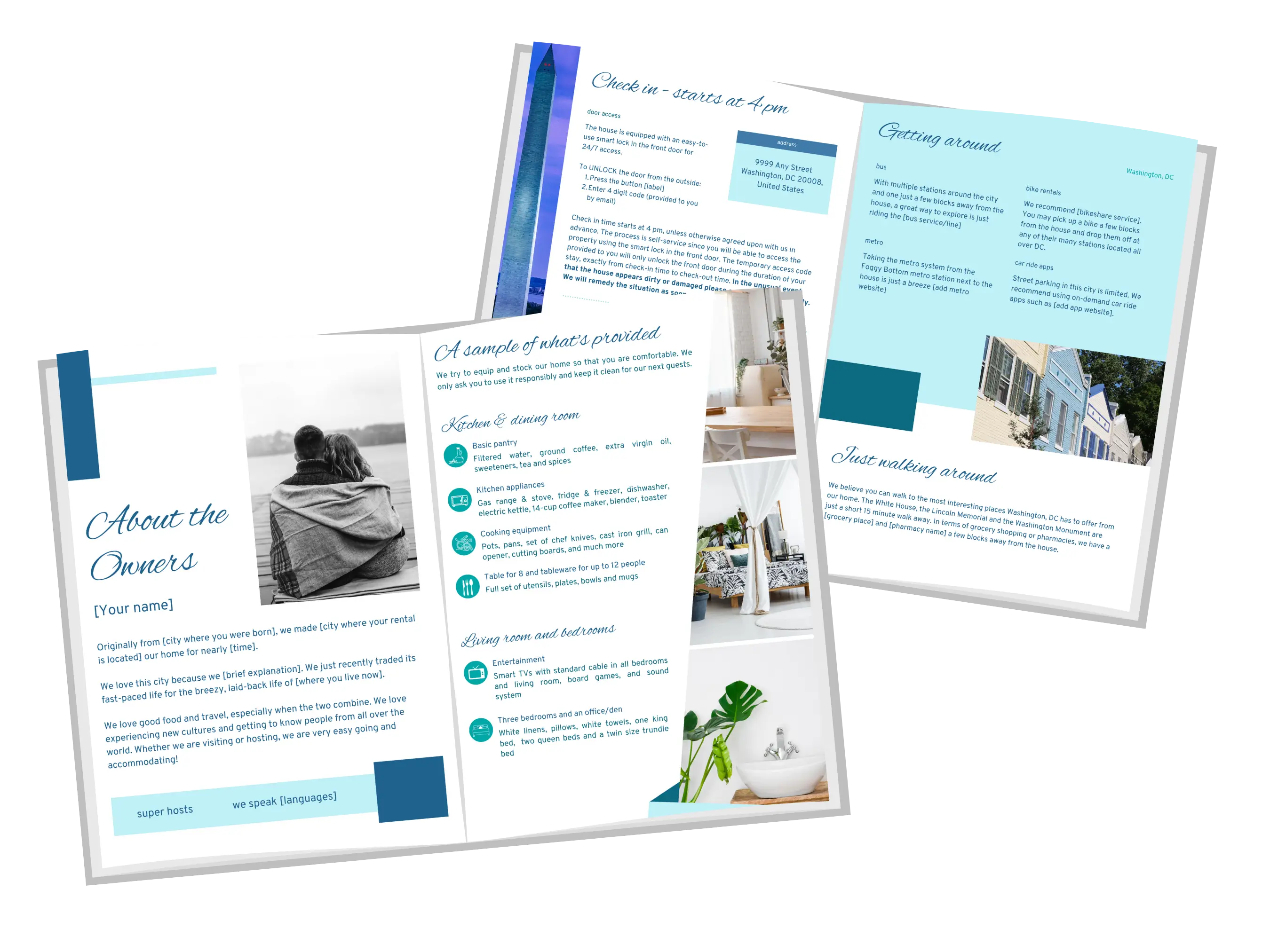 Free welcome book used by Superhosts