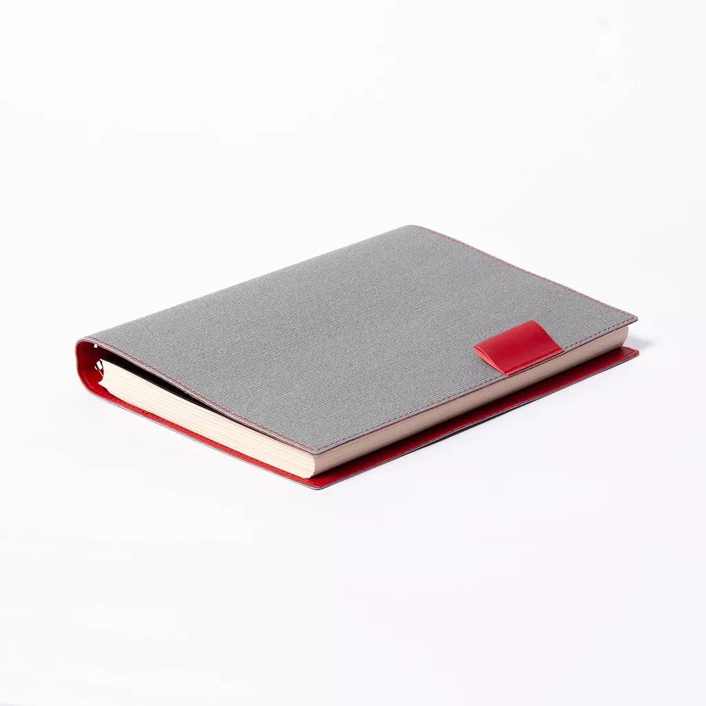 Custom A5 spiral bound journal with pen loop