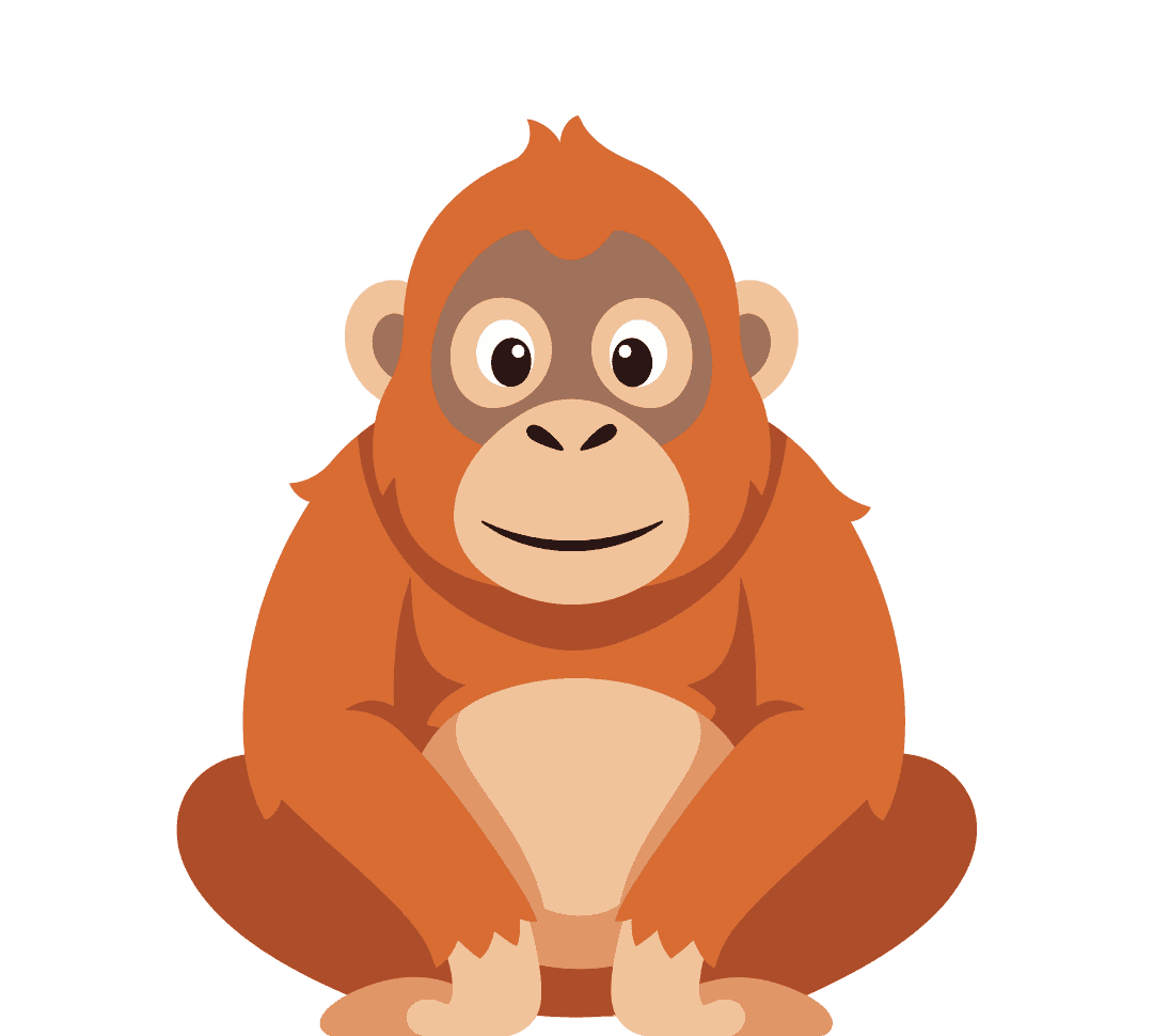 Orang-Utan Illustration
