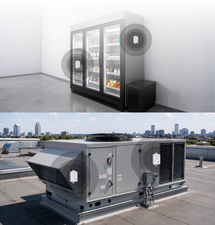 Commercial rooftop HVAC unit