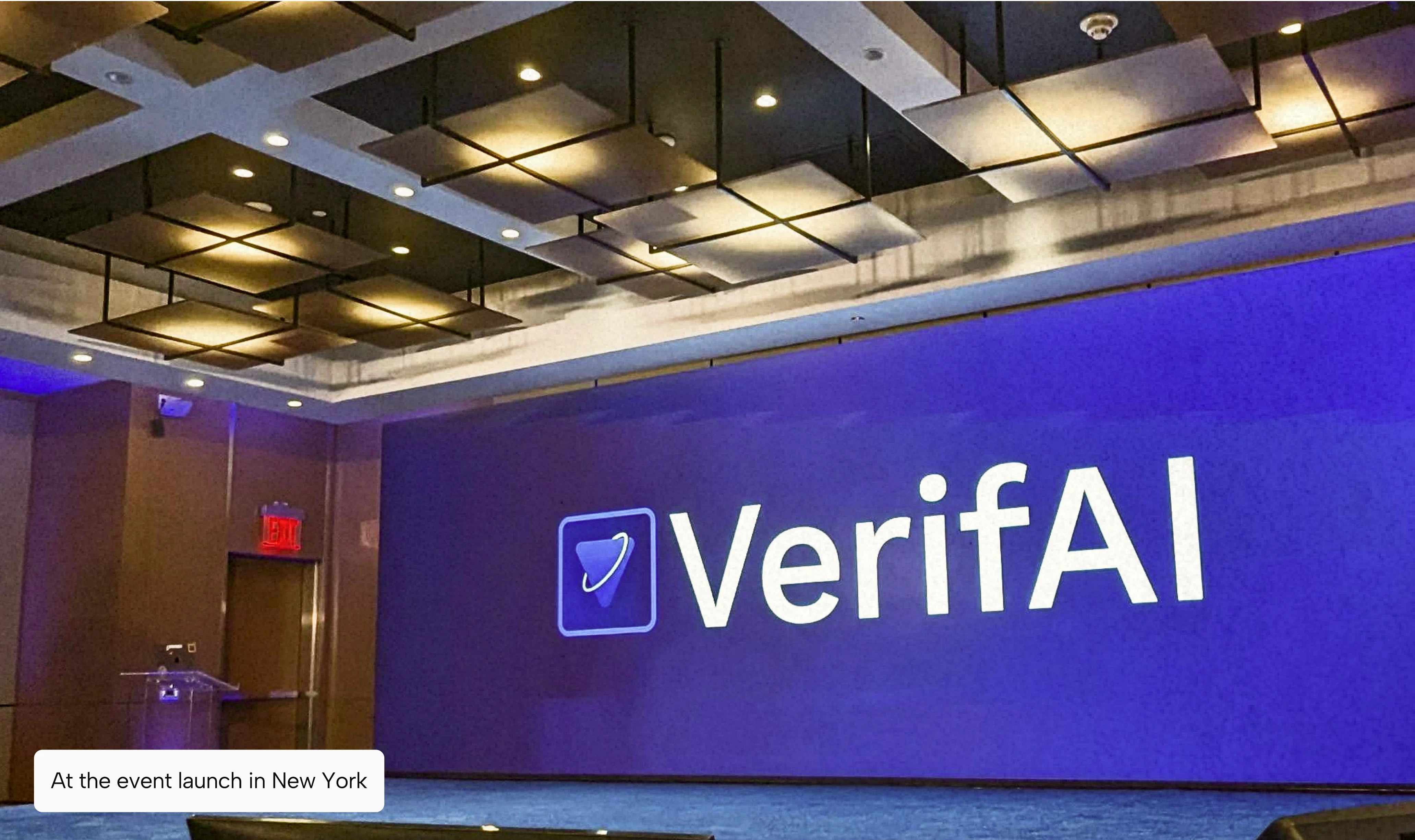 VerifAI product launch in New York