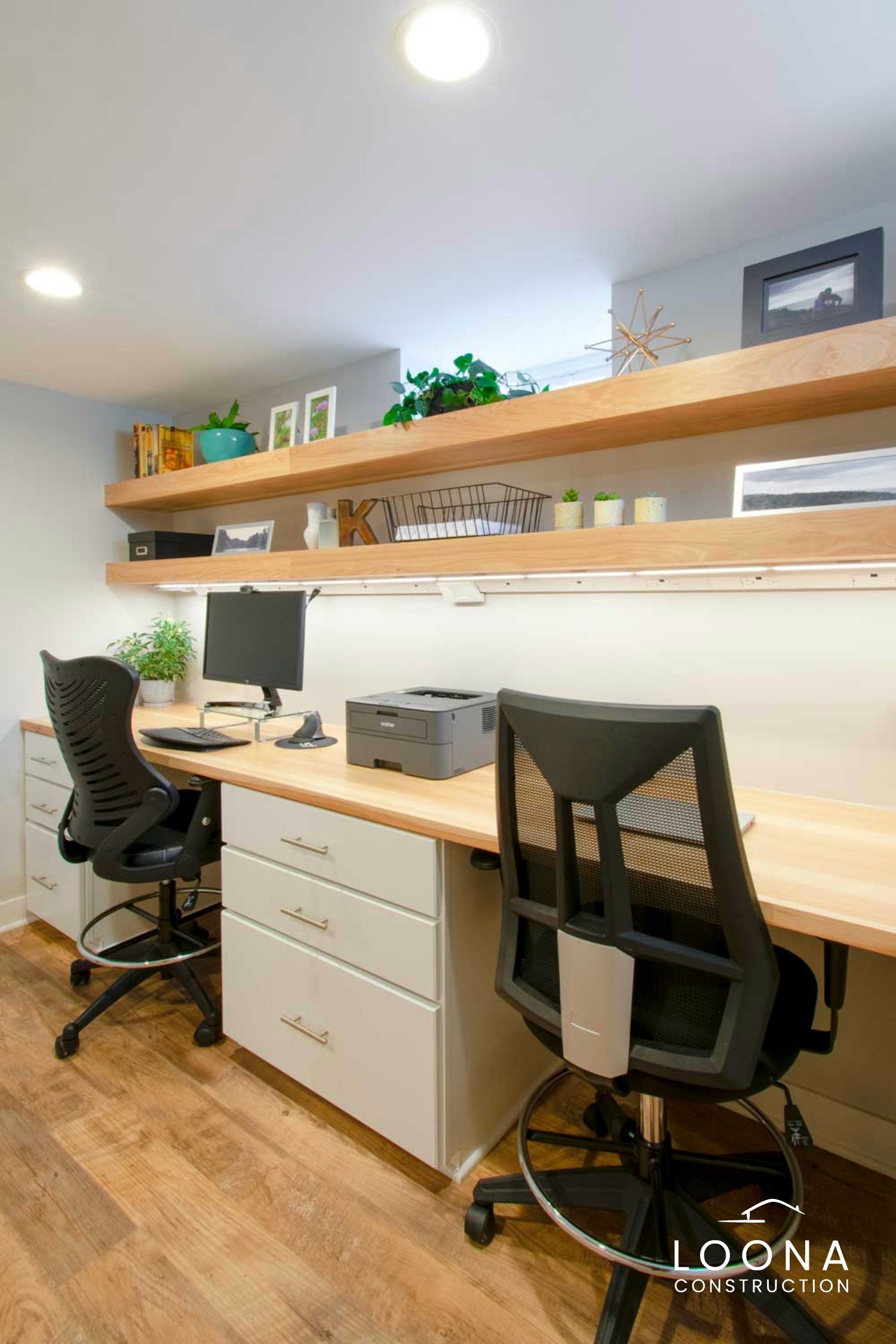 Stylish and Functional Full Home Makeover - Office