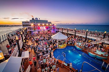 Cruise ship pool party