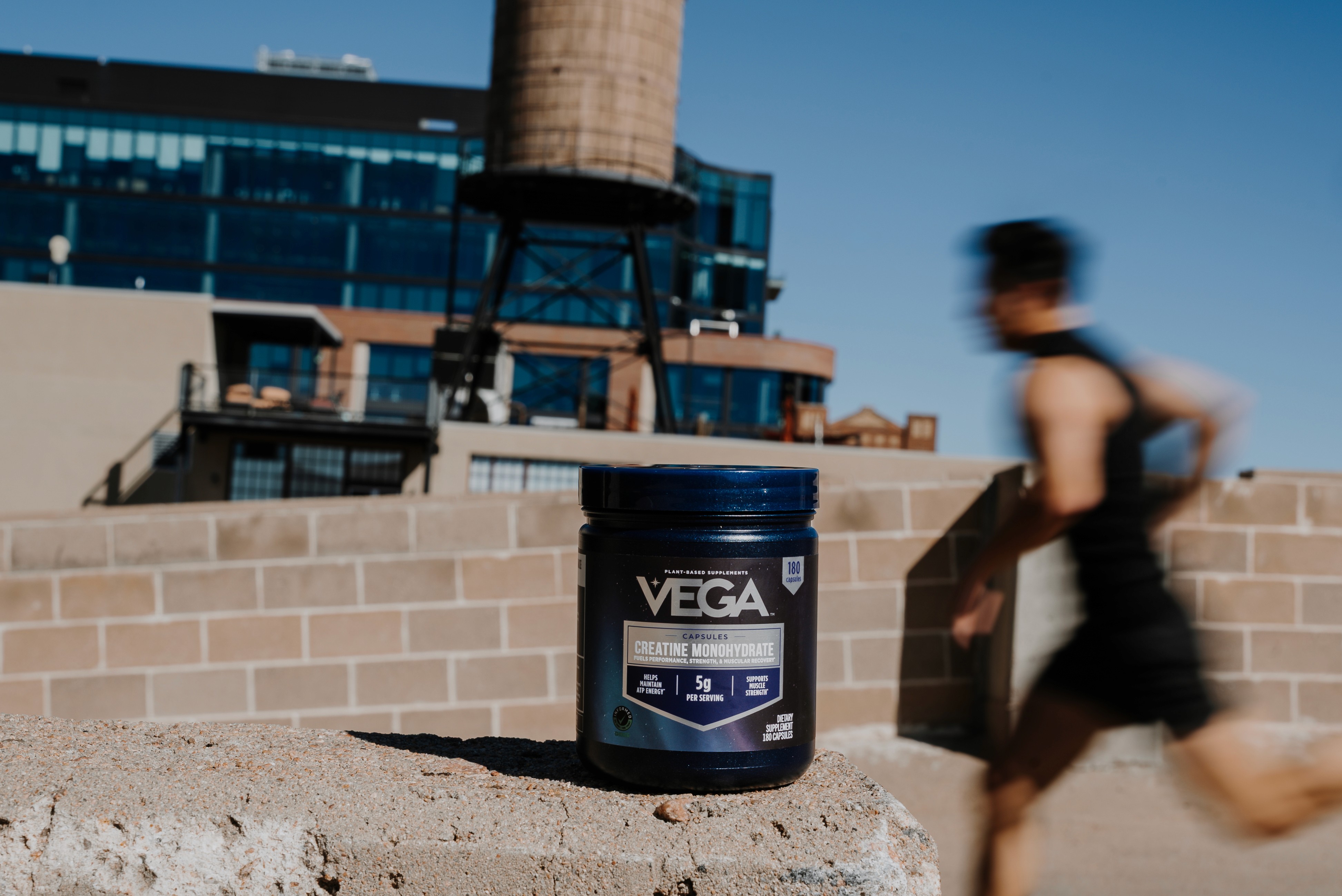 futuristic robot with a grey background