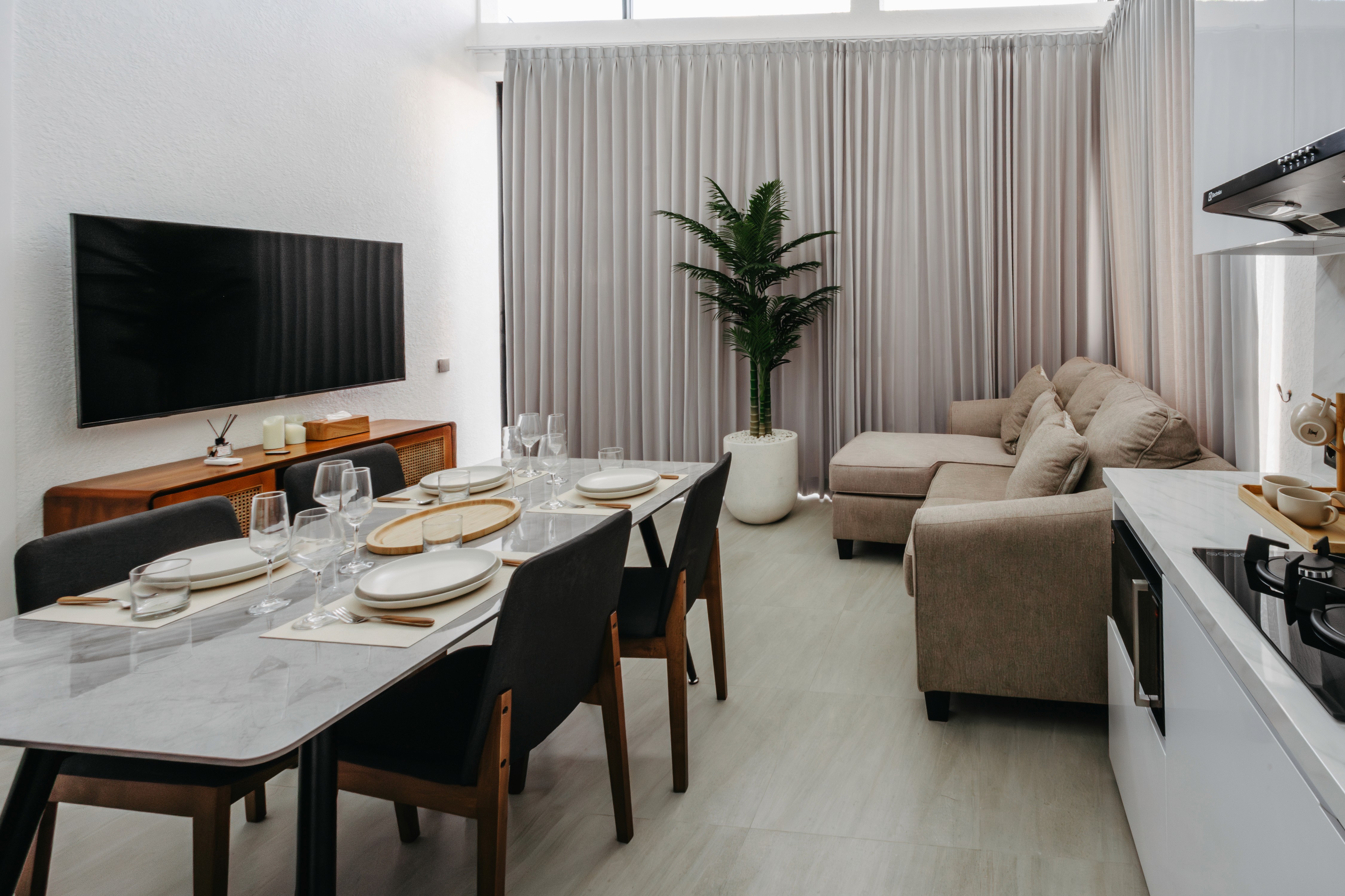 Completed 3-bedroom villas near Pandawa Beach in Bukit