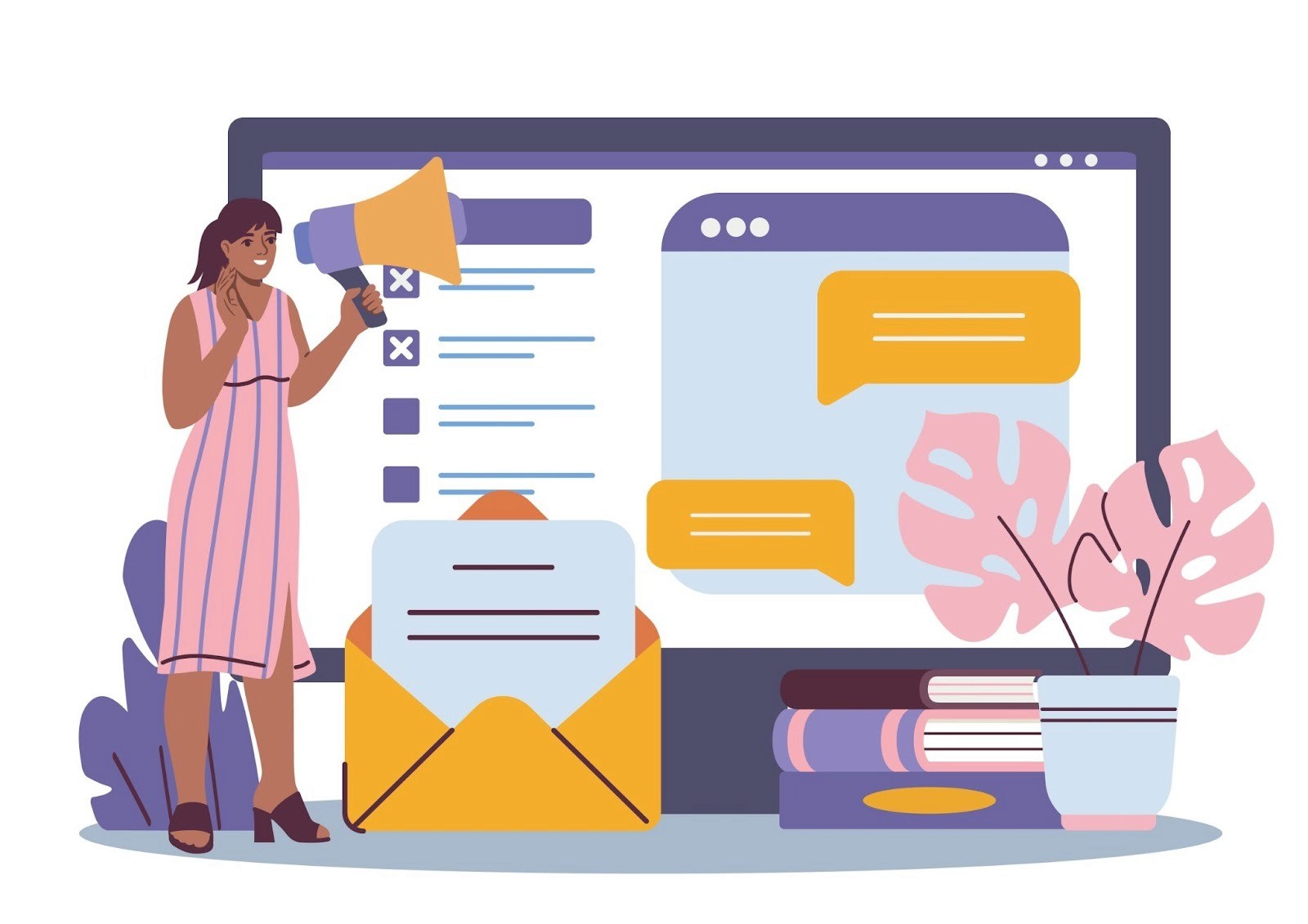 Influencer outreach automation with megaphone, email, and messaging for creator campaign management