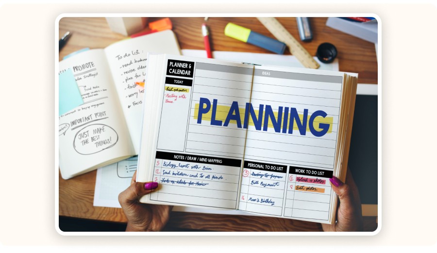 The word “PLANNING”