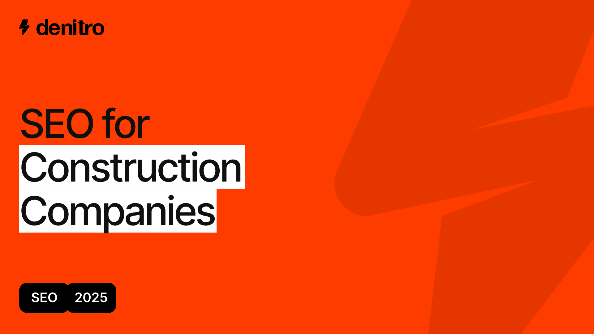 SEO for Construction Companies