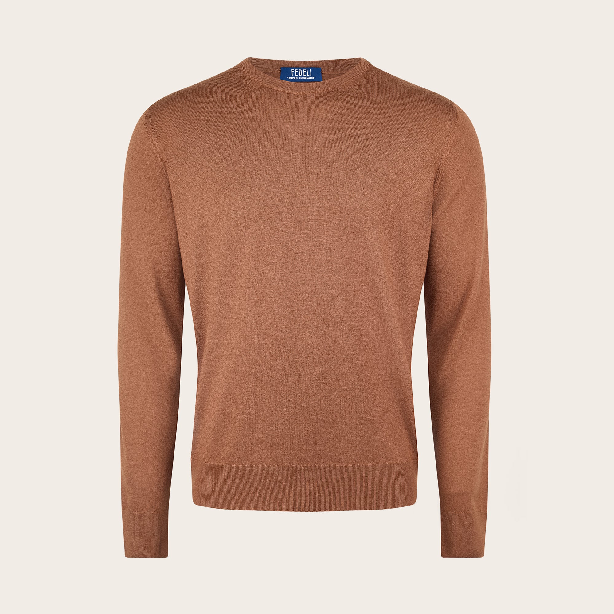 Cashmere Crew Neck Knitted Sweater - Mandelli UK