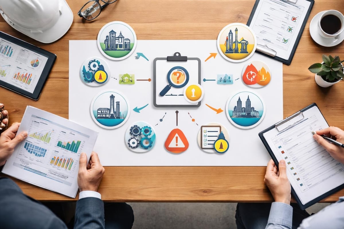 Risk assessment matrix for inspections