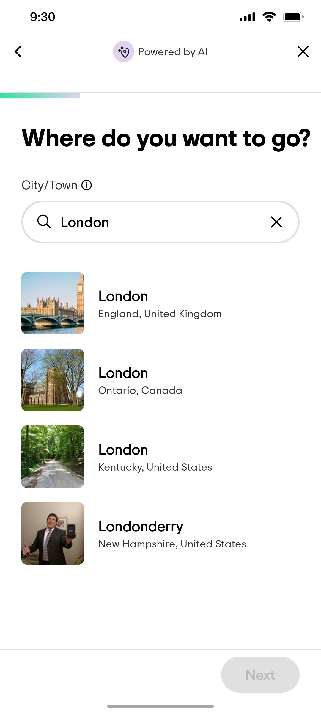 Tripadvisor Search Page Screen