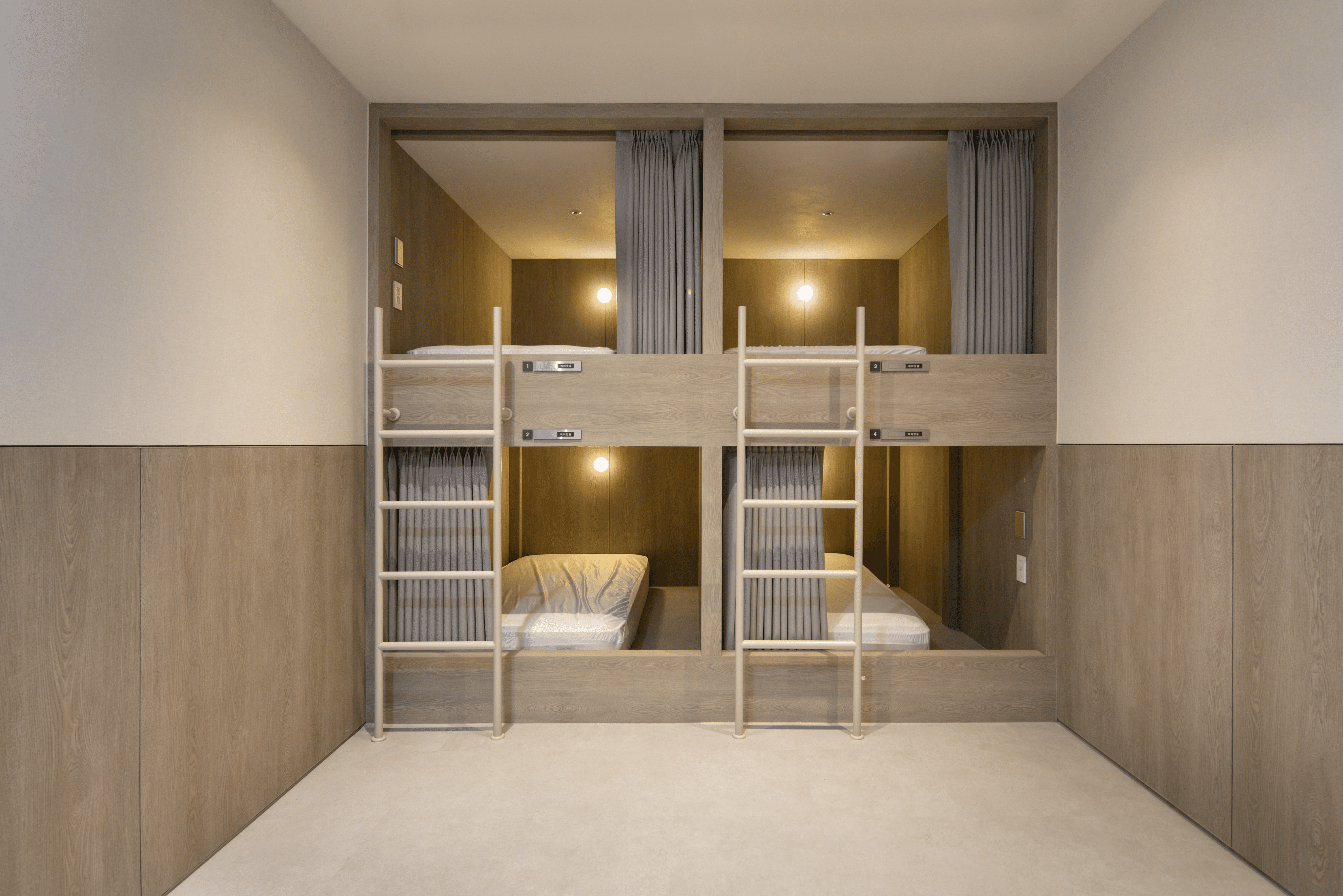 대학내일 사옥의 지하층 중 수면실의 모습