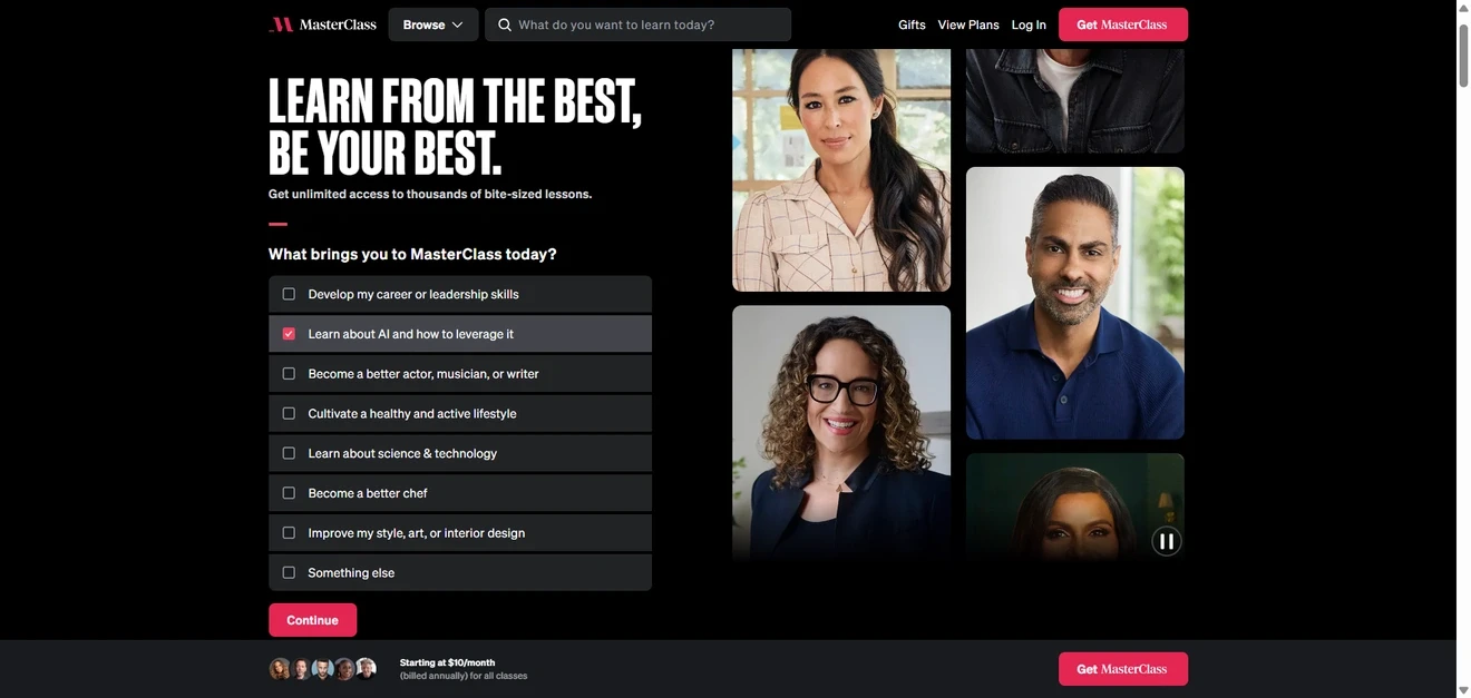 MasterClass-Online-Classes