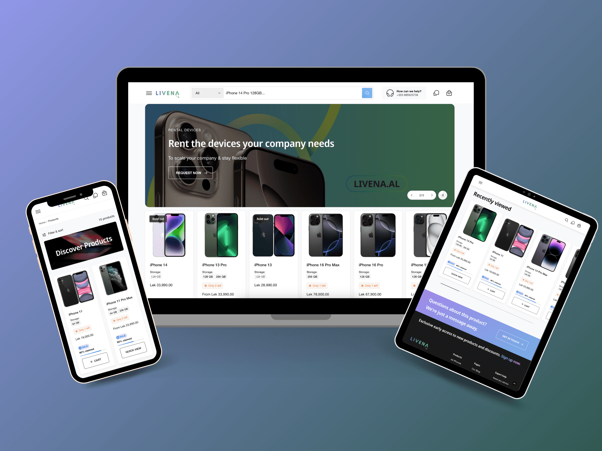 Modern Health & Longevity Platform - Web Design with Framer