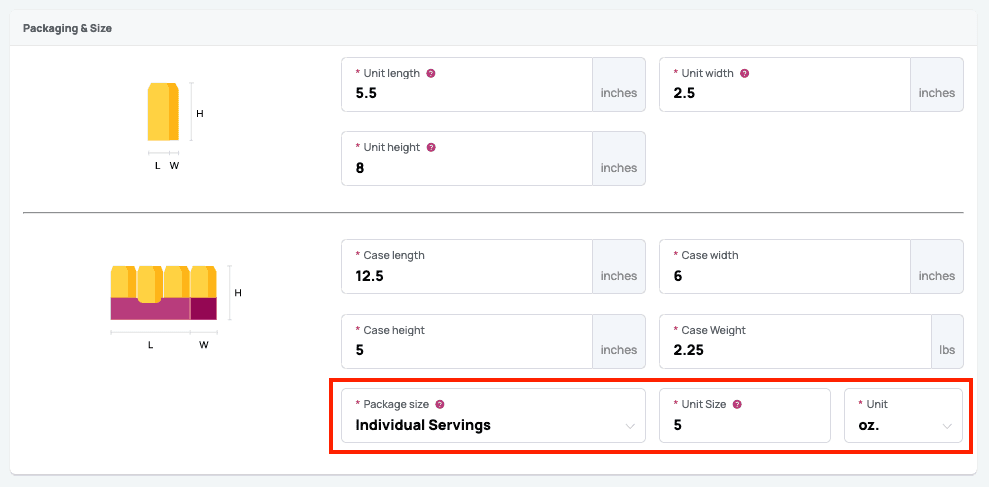 Setting up Products 4