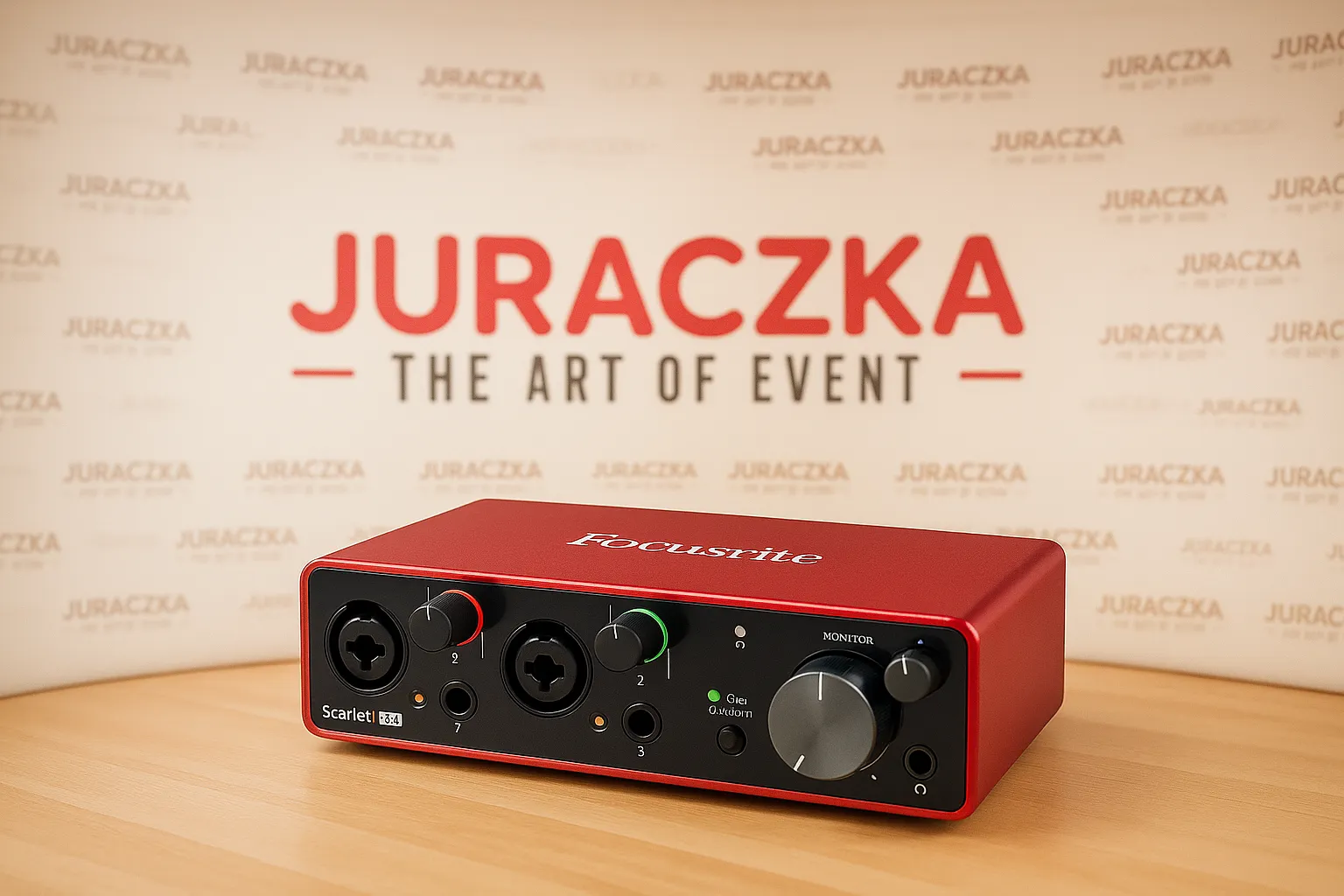 Focusrite Scarlett 2i2 3rd Gen - Juraczka The Art of Event