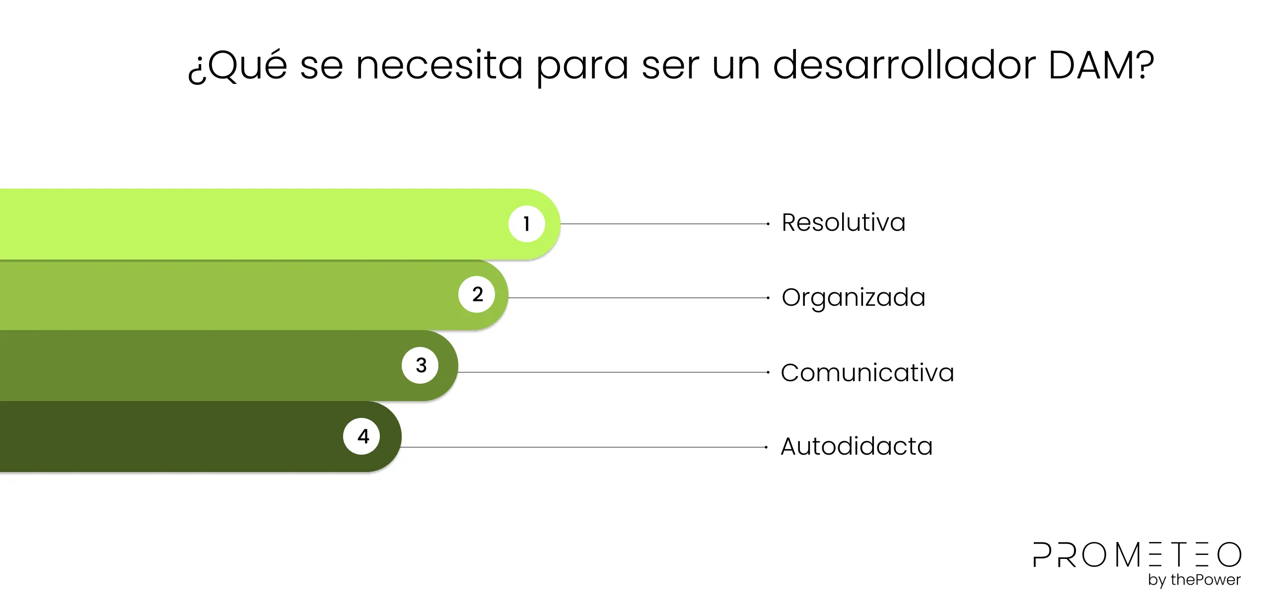 ¿Qué se necesita para ser un desarrollador DAM?