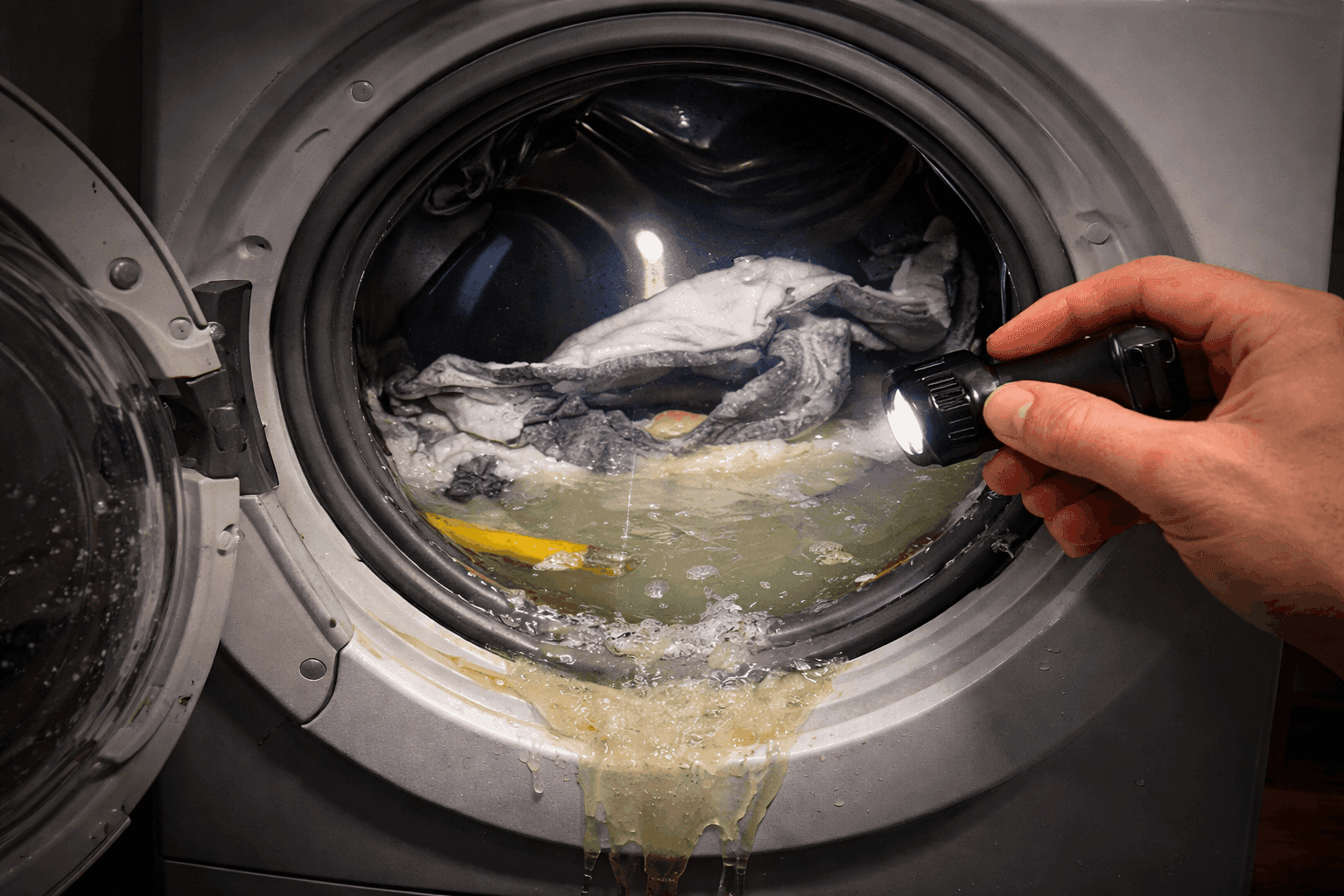 Washing Machine Won’t Drain: Causes, Symptoms, and How to Fix