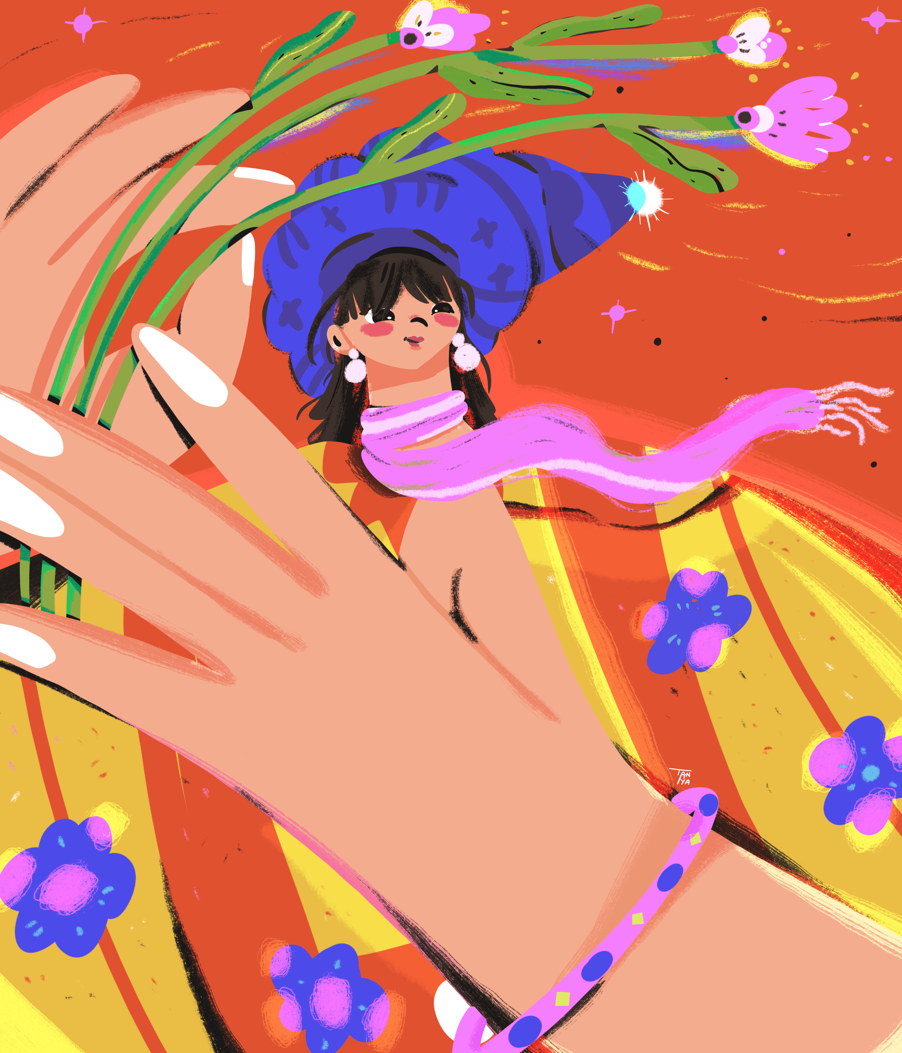 Self Portrait - Uniqlo t-shirt