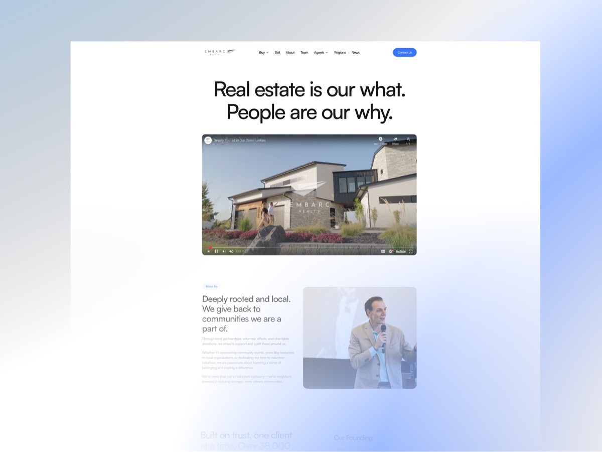 Embarc website by AGR Studio